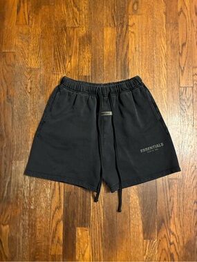 Essentials black shorts size small